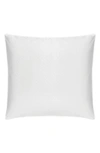 Matouk Basketweave Cotton Sateen Euro Sham In White