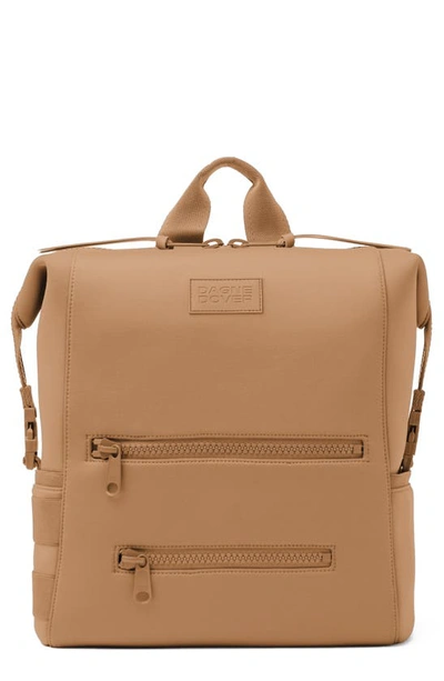 Dagne Dover Large Indi Diaper Backpack In Camel