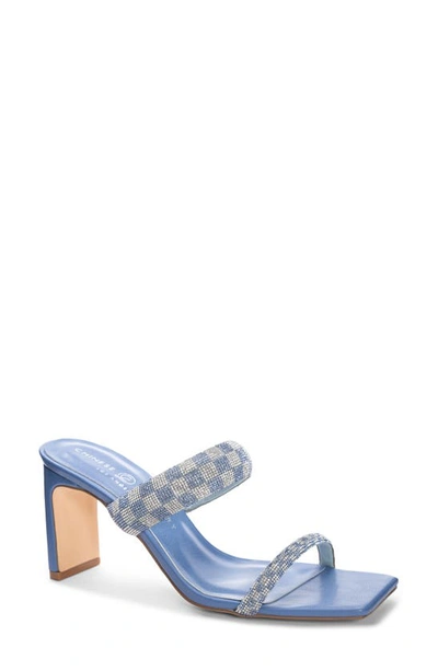 Chinese Laundry Yessenia Embellished Sandal In Blue