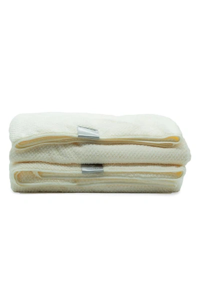 Volo Body Towel In Salt White