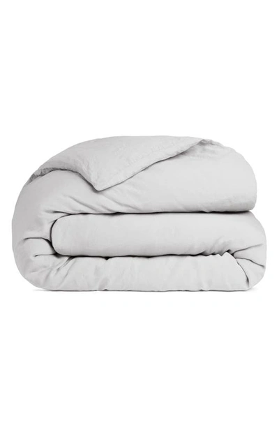 Parachute Linen Duvet Cover In Fog