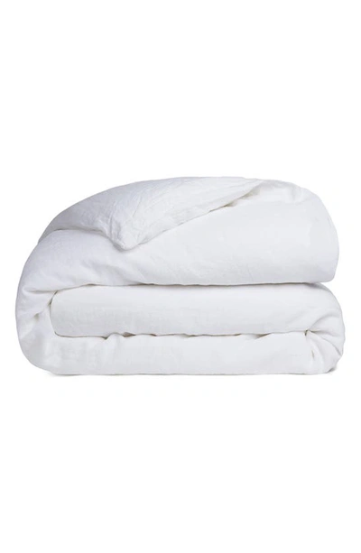 Parachute Linen Duvet Cover In White