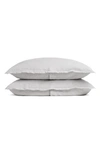 Parachute Set Of 2 Linen Shams In Fog