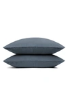 Parachute Set Of 2 Linen Pillowcases In Dusk