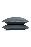 Parachute Set Of 2 Brushed Cotton Shams In Dusk