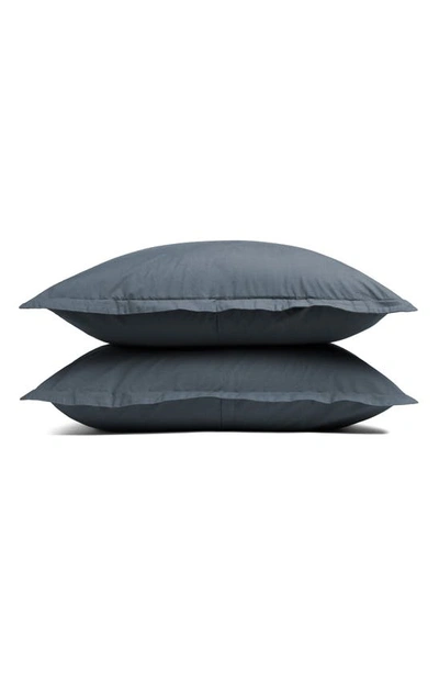 Parachute Set Of 2 Brushed Cotton Shams In Dusk