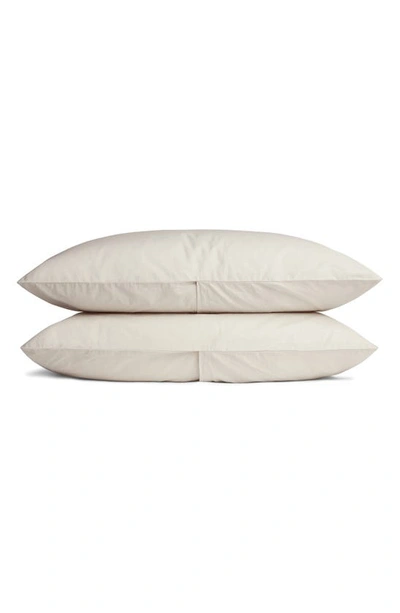 Parachute Percale Pillowcases In Sand