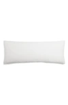Parachute Linen Body Pillow Cover In Antique White