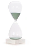 Bey-berk 90-minute Hourglass Sand Timer In Light Blue