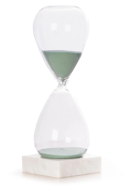 Bey-berk 90-minute Hourglass Sand Timer In Light Blue