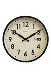 Cloudnola Date & Time Wall Clock In Black