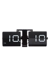 Cloudnola Flipping Out Flip Digital Clock In Black On Black