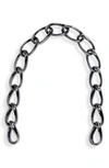 Frame Chain Link Bag Strap In Gunmetal