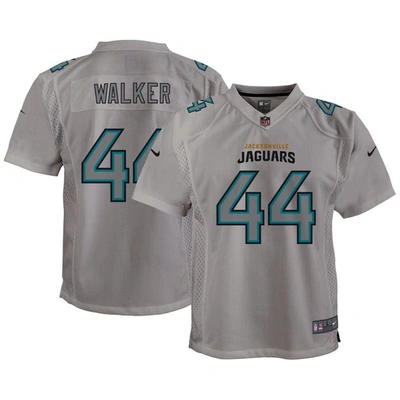 Nike Kids' Youth  Travon Walker Grey Jacksonville Jaguars Atmosphere Game Jersey