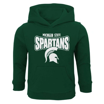 Outerstuff Kids' Toddler Green Michigan State Spartans Draft Pick Pullover Hoodie