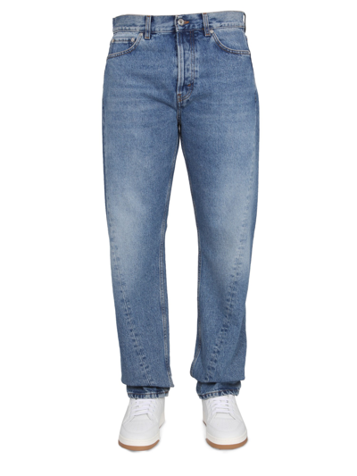 Séfr Twisted-leg Jeans In Blue