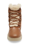 Sorel Joan Of Arctic Next Lite Waterproof Wedge Snow Boot In Velvet Tan Oat