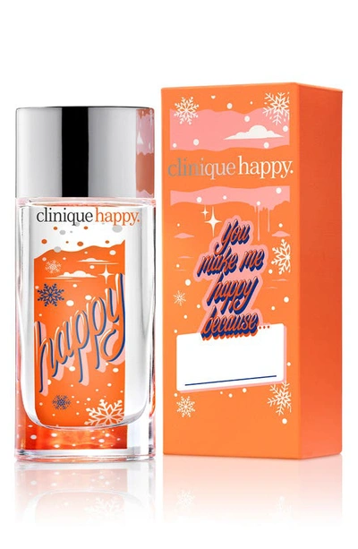Clinique Happy Toys For Tots Limited Edition Perfume Spray 3.4 Oz.