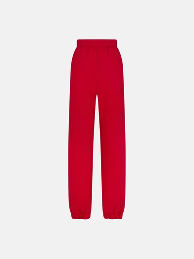 Attico Red Jogging Trousers