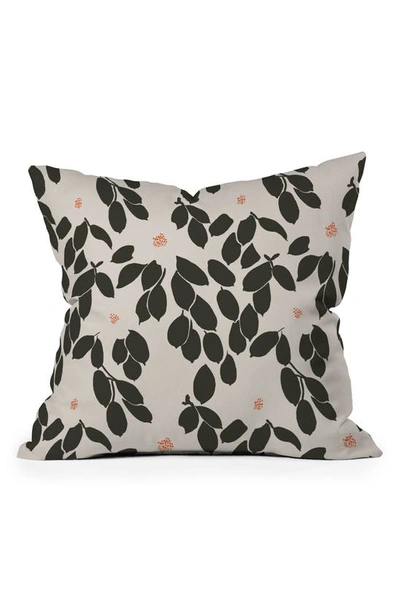 Deny Designs Megan Galante Zooey Magnolia Throw Pillow In Multi