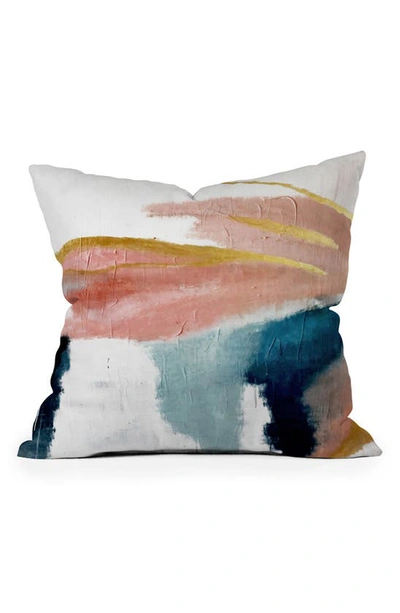 Deny Designs Alyssa Hamilton Art Exhale Throw Pillow In Multi