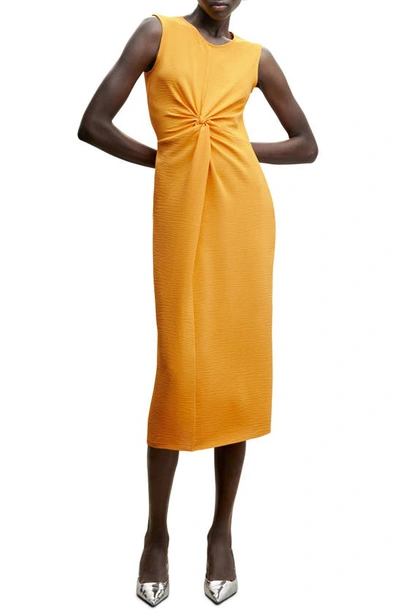 Mango Robe In Orange