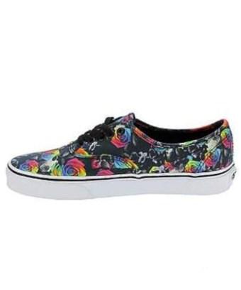 low top colorful vans