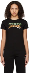Kenzo Pixel Classic T-shirt In Black