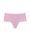 Hanky Panky Plus Size Breathesoft Hi-rise Thong Exclusive Sale In Pink