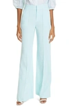 Alice And Olivia High-waisted Flared Jeans In Blue