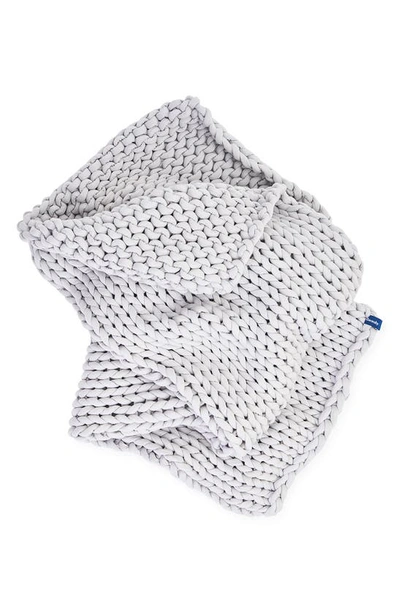 Bearaby Nappling Knit Weighted Blanket In Moonstone