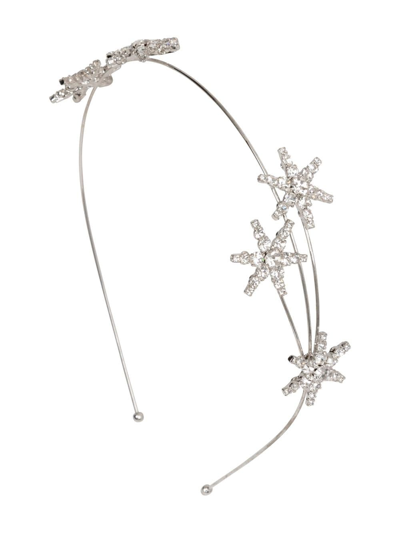 Jennifer Behr Women's Venus Crystal-embellished Headband In Silver