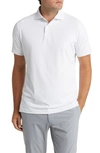 Peter Millar Men's Crafted Summertime Performance Mesh Classic-fit Short-sleeve Polo Shirt In White