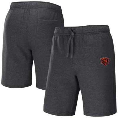 Nfl X Darius Rucker Collection By Fanatics Heather Charcoal Chicago Bears Logo Shorts