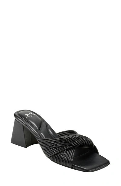 Marc Fisher Ltd Cherrie Slide Sandal In Black