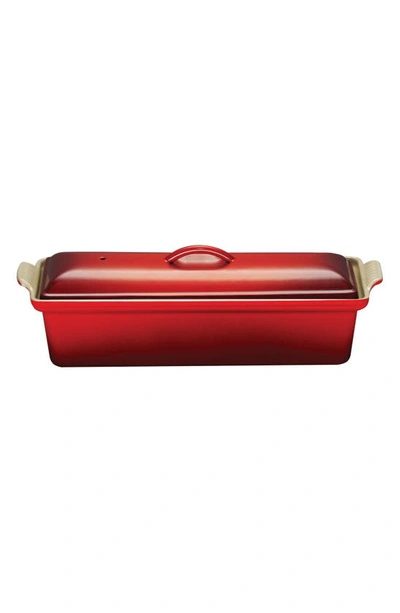 Le Creuset 1.5-quart Enameled Cast Iron Pate Terrine In Cerise