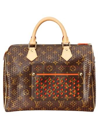 Louis Vuitton Brown Pink Limited Edition Sugar Poppy Monogram