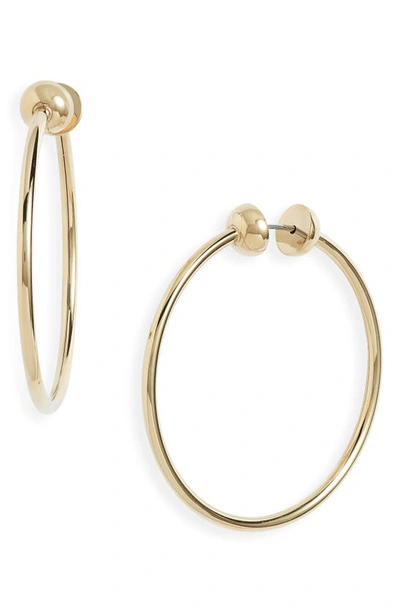 Jenny Bird Icon Small Hoop Earrings In Gold