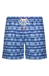 Swims Tile Print Swim Trunks In Sapphire