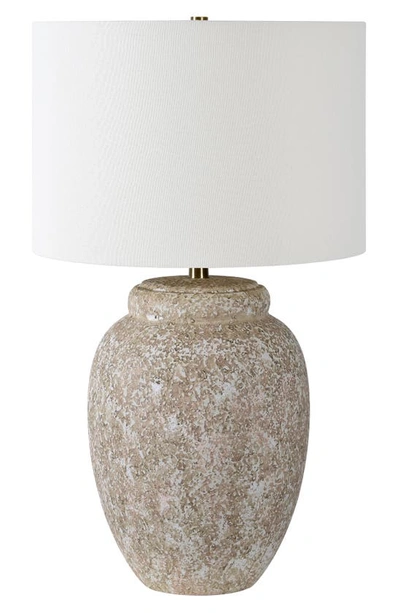 Renwil Wassily Ceramic Table Lamp In Painted Cream Off-white