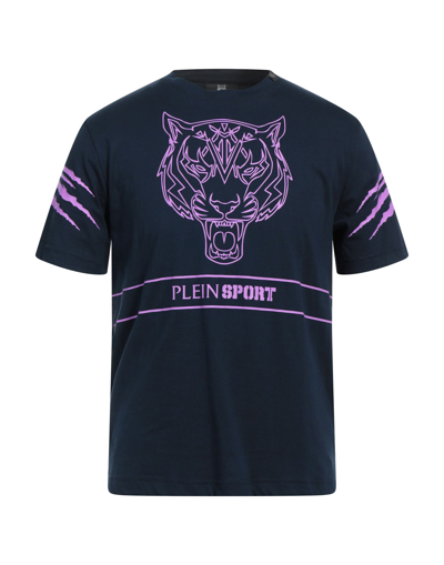 Plein Sport T-shirts In Blue