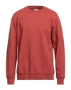 Colorful Standard Sweatshirts In Rust