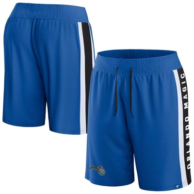Fanatics Branded Blue Orlando Magic Referee Iconic Mesh Shorts