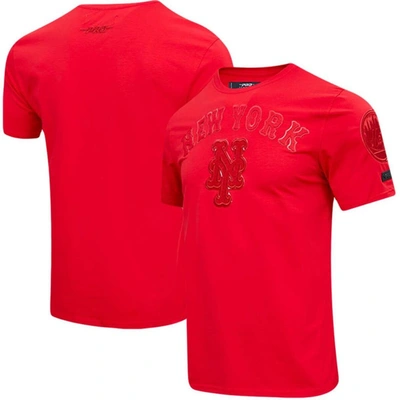 Pro Standard New York Mets Classic Triple Red T-shirt