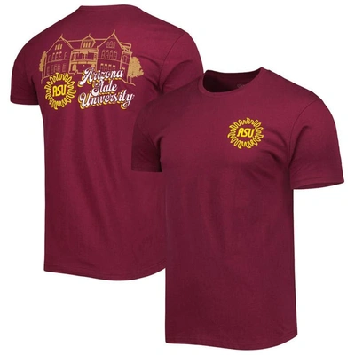 Image One Maroon Arizona State Sun Devils Vault Premium T-shirt