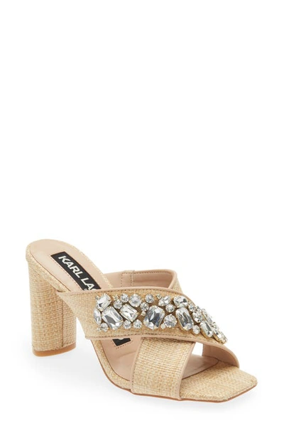 Karl Lagerfeld Rosina Sandal In Natural
