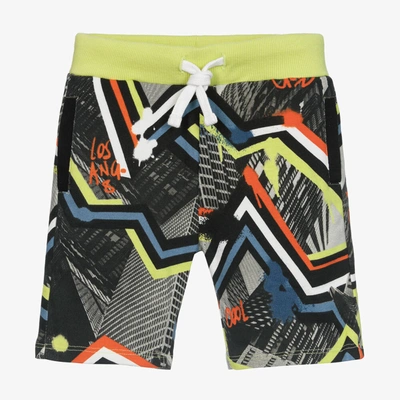 Guess Babies' Boys Grey Geometric Print Shorts