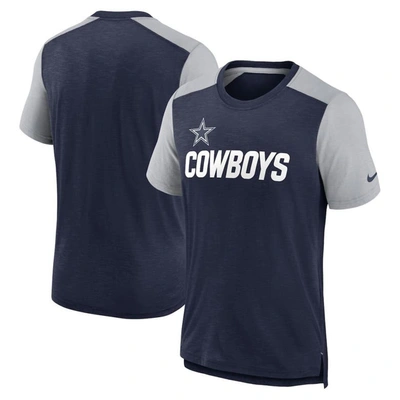 Nike Men's Color Block Team Name (nfl Dallas Cowboys) T-shirt In Blue