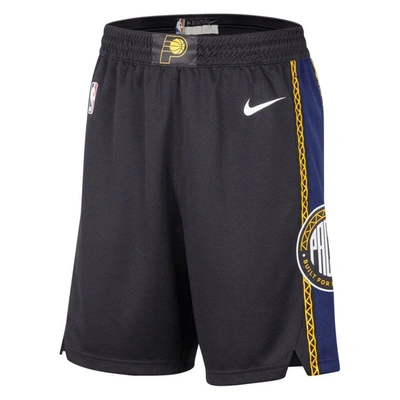 Nike Men's  Blue Indiana Pacers 2022/23 City Edition Swingman Shorts