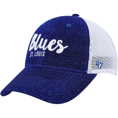 47 ' Blue/white St. Louis Blues Encore Mvp Trucker Snapback Hat